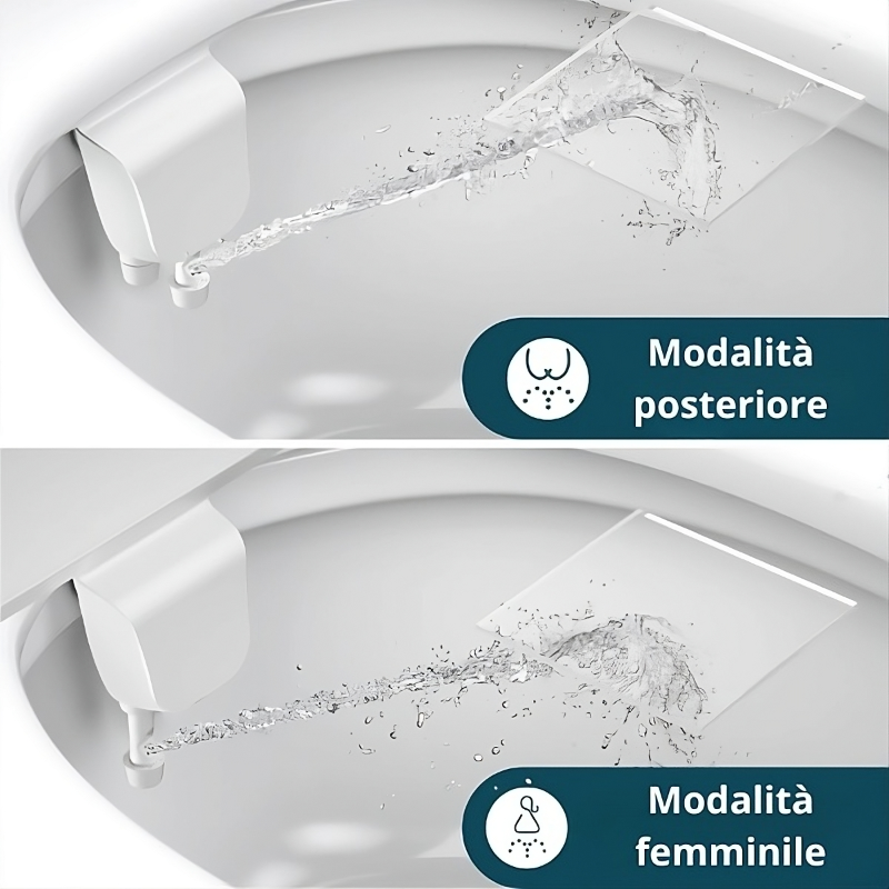 Bidet-wc con bidet incorporato-jet